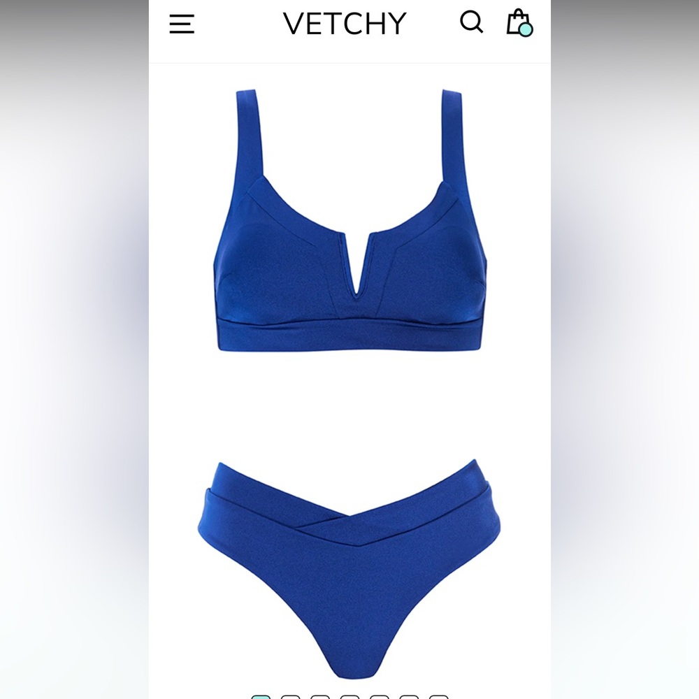 Women's Vetchy Blue Swim Set